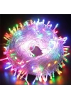 3m 20 Led RGB 2 Kademeli Şeffaf Kablo