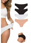 4 Adet Kadın Dikişsiz Lazer Kesim Esnek İz yapmayan Külot S4