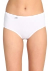 4 Adet Tutku Kadın Yüksek Bel Bato İnce Lastik Külot Beyaz
