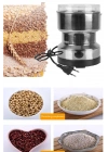 4 Bıçaklı Elektrikli Öğütücü Blender Kahve Fındık Baharat Tahıl Biber Değirmeni