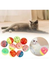4lü Çıngıraklı Top Kedi Oyuncağı