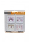4 lü Roza Yapışkanlı Askı 4,5X6cm