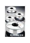 4 lü Set Çelik Küllük Vercher Design