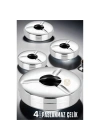 4 lü Set Çelik Küllük Vercher Design
