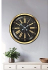 ® 40 cm Metal Gold Roma Rakamlı Duvar Saati