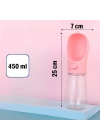 ®  450 ml Taşınabilir Butonlu Evcil Hayvan Suluğu