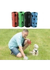 ®  4lü Evcil Hayvanlar Için Pati Desenli Kedi Köpek Kaka Poşeti Torbası