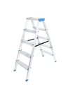 5+5 Çift Basamaklı Alüminyum Metal Merdiven