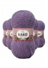 5 Adet Angora Lüks El Örgü İpi Lila Muline 21360