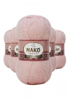 5 Adet Angora Lüks El Örgü İpi Powder 21356