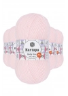 5 Adet Baby One Tüylenmeyen El Örgü İpi Yünü Bebe Pembe K255