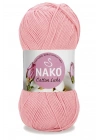 5 Adet Cotton Lüks Yelek Tunik Kazak Bluz Hırka İpi Yünü Açık Pembe 97548