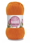 5 Adet Cotton Lüks Yelek Tunik Kazak Bluz Hırka İpi Yünü Turuncu 97552
