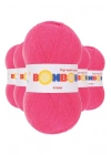 5 Adet Kristal El Örgü Lif İpi Orkide Pembe 98319 - bonbon mudanis