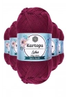 5 Adet Lotus Bikini Büstiyer Bluz Örgü İpi  K747 Mürdüm