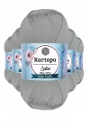 5 Adet Lotus Bikini Büstiyer Bluz Örgü İpi  K941 Açık Gri