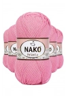 5 Adet Pırlanta Amigurumi El Örgü İpi Yünü Pembe 6740