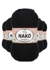 5 Adet Pırlanta Amigurumi El Örgü İpi Yünü Siyah 217