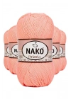 5 Adet Pırlanta Amigurumi El Örgü İpi Yünü Somon 3148