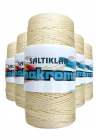 5 Adet Polyester Makrome İpi 270 Krem 100 gr