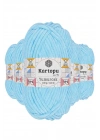 5 Adet Yumurcak Kadife El Örgü İpi Açık Turkuaz K516