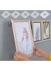 5 Li Yapışkanlı Mutfak Banyo Raf Tutucu Askı Pin Çerçeve Çok Amaçlı Askısı