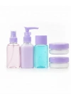 5 Parça Şeffaf Seyahat Kozmetik Seti 30 ml
