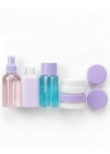 5 Parça Şeffaf Seyahat Kozmetik Seti 30 ml