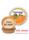 ®  50 Adet Air Fryer Pişirme Kağıdı Tek Kullanımlık  23 Cm Yuvarlak Pişirme Kağıdı XXL PVC li