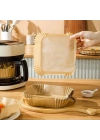 ® 50 Adet Air Fryer Pişirme Kağıdı Tek Kullanımlık Hava Fritöz Yağ Geçirmez Yapışmaz Kare Tabak Model
