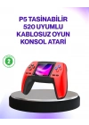 520 Klasik Oyunlu P5 Retro Elde Taşınabilir Konsol