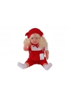 5214 60 CM TRİKOLU TULUMLU SAÇLI BÜYÜK BEBEK