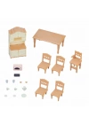 5340 Sylvanian Families Yemek Odası Seti +3 yaş figürler ayrı satılır.