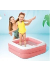 57100 Intex Şişme Taban Mini Kare Havuz 86x86x25 cm