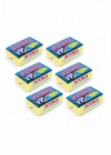 6 adet Jumbo Boy Endüstriyel Çok Amaçlı Bulaşık Süngeri  13x8x4 cm