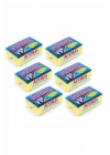 6 adet Jumbo Boy Endüstriyel Çok Amaçlı Bulaşık Süngeri  13x8x4 cm