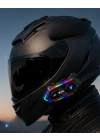 6. Bluetooth 5.3 Kask İçi Intercom Kulaklık IPX6 Suya Dayanıklı Tasarım