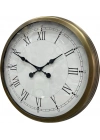 ® 60 cm Eskitme Metal Retro Duvar Saati