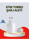 67 Watt Ultra Hızlı Şarj Adaptörü  Redmi 9 10 12C Uyumlu