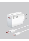 67 Watt Yüksek Güç Şarj Adaptörü Mi 10 Mi 11 Mi 12 Uyumlu