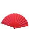 Plastik Kumaş Yelpaze 12Li Kırmızı - Parti Ve Etkinlikleriniz İçin Şık Ve Fonksiyonel Bir Seçenek