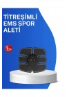 Titreşimli EMS Spor Aleti Karın Kol ve Bacak Kas Yapma Cihazı 2025 Model