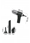Buffer 3in1 Araç İçi Kablosuz Şarjlı Mini El Süpürgesi Vakum ve Üfleme