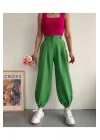 Şalvar pantolon yeşil s23202