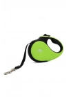 Doggie Soft Otomatik Köpek Uzatma Tasması Medium Yeşil 25 Kg 5 Mt