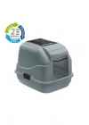 İmac Easy Cat Kapalı Filtreli Kedi Tuvaleti Gri 40X50X40 Cm