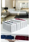 8 Bölmeli  Xl Pratik Bölmeli Çekmece Düzenleyici Organizer(iç Çamaşırı Kravat Çorap Düzenleyici)