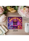 90’lar Oyun Kültürü Mousepad – Insert Coin - 19x23 cm 2 mm Dikdörtgen İthal Baskılı Mouse Pad