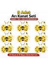 9’lu Arı Kostüm Seti – Kanat Taç Asa