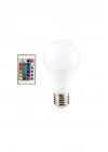 9w E27 Rgb Ve Beyaz Işık Kumandalı Ampul